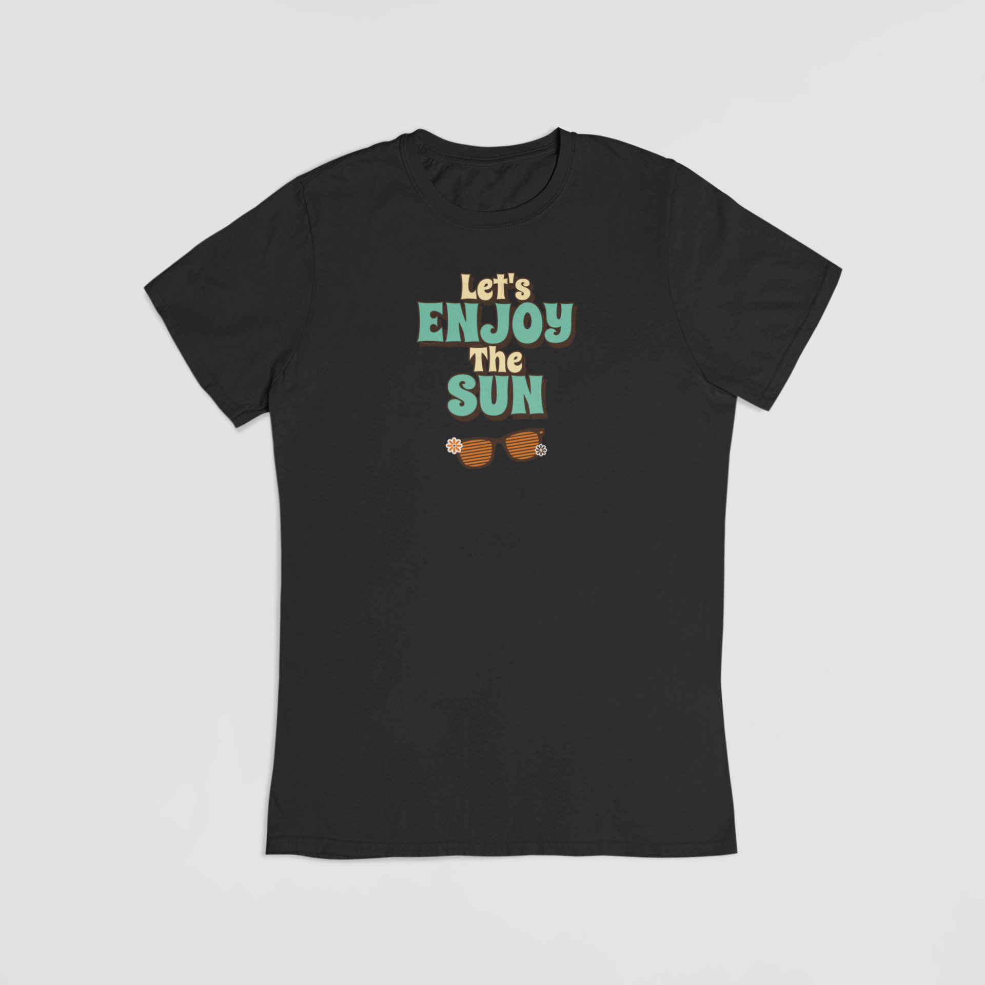 Let’s Enjoy the Sun sort T-shirt