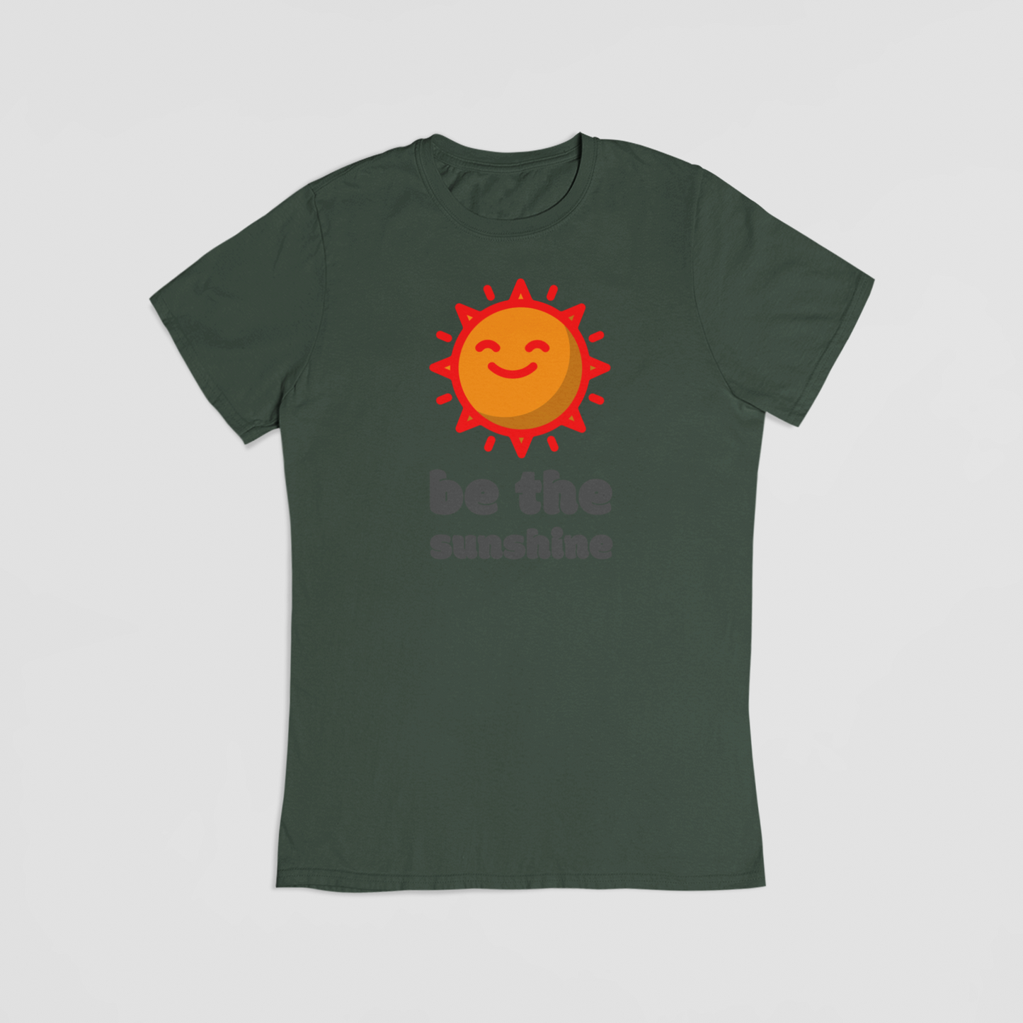 Be the sunshine – T-shirt - Coolshirts.dk