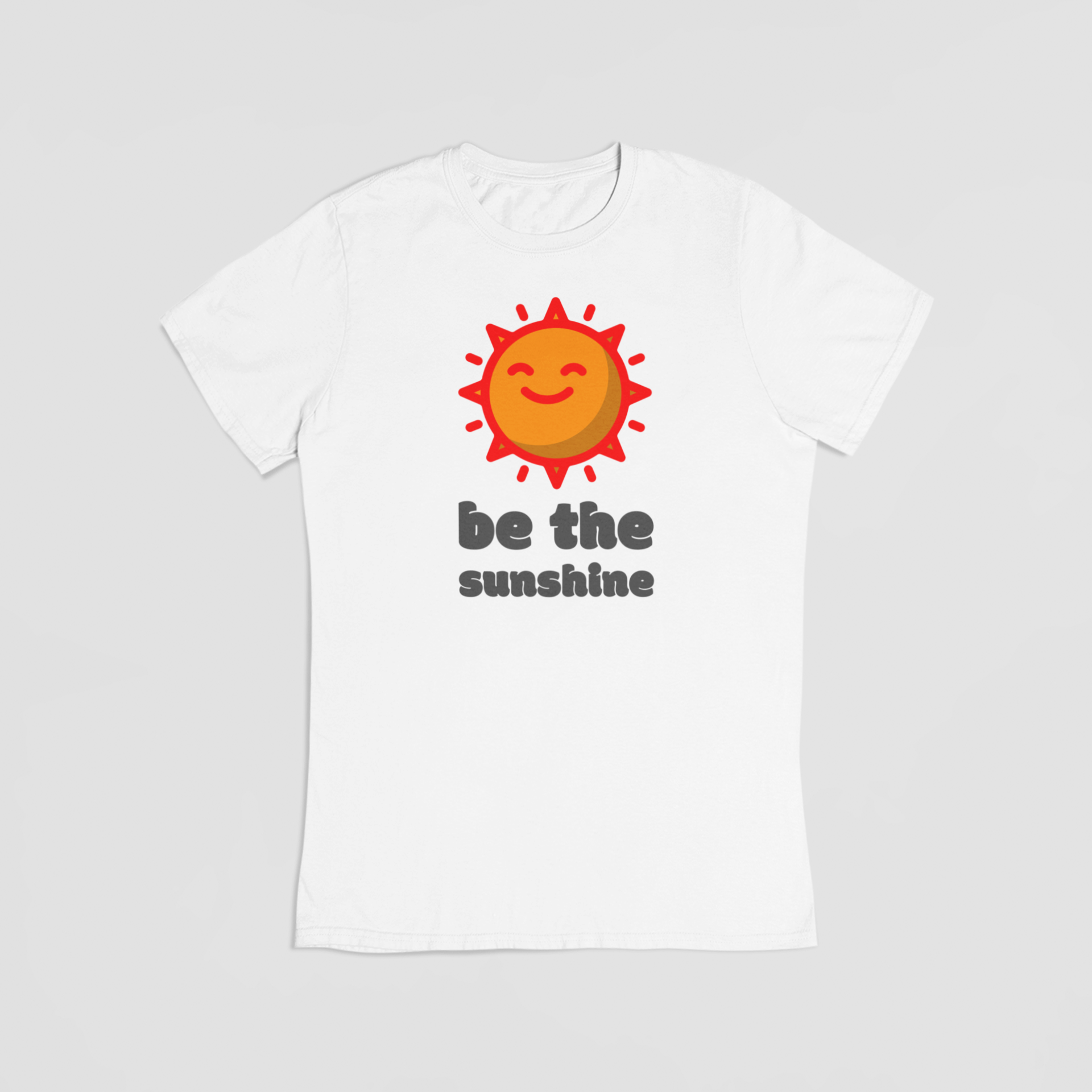Be the sunshine – T-shirt - Coolshirts.dk