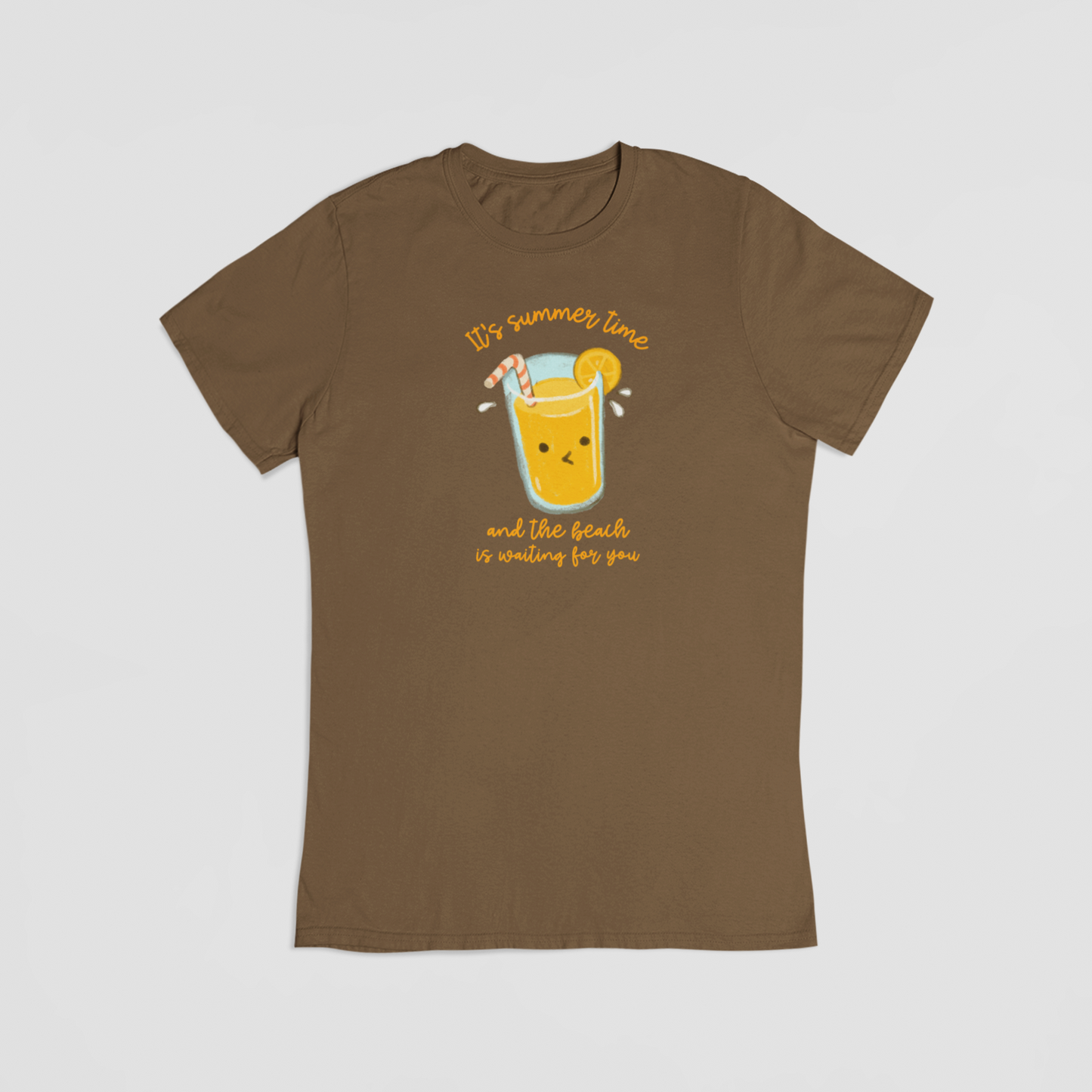 It’s summer time brun T-shirt