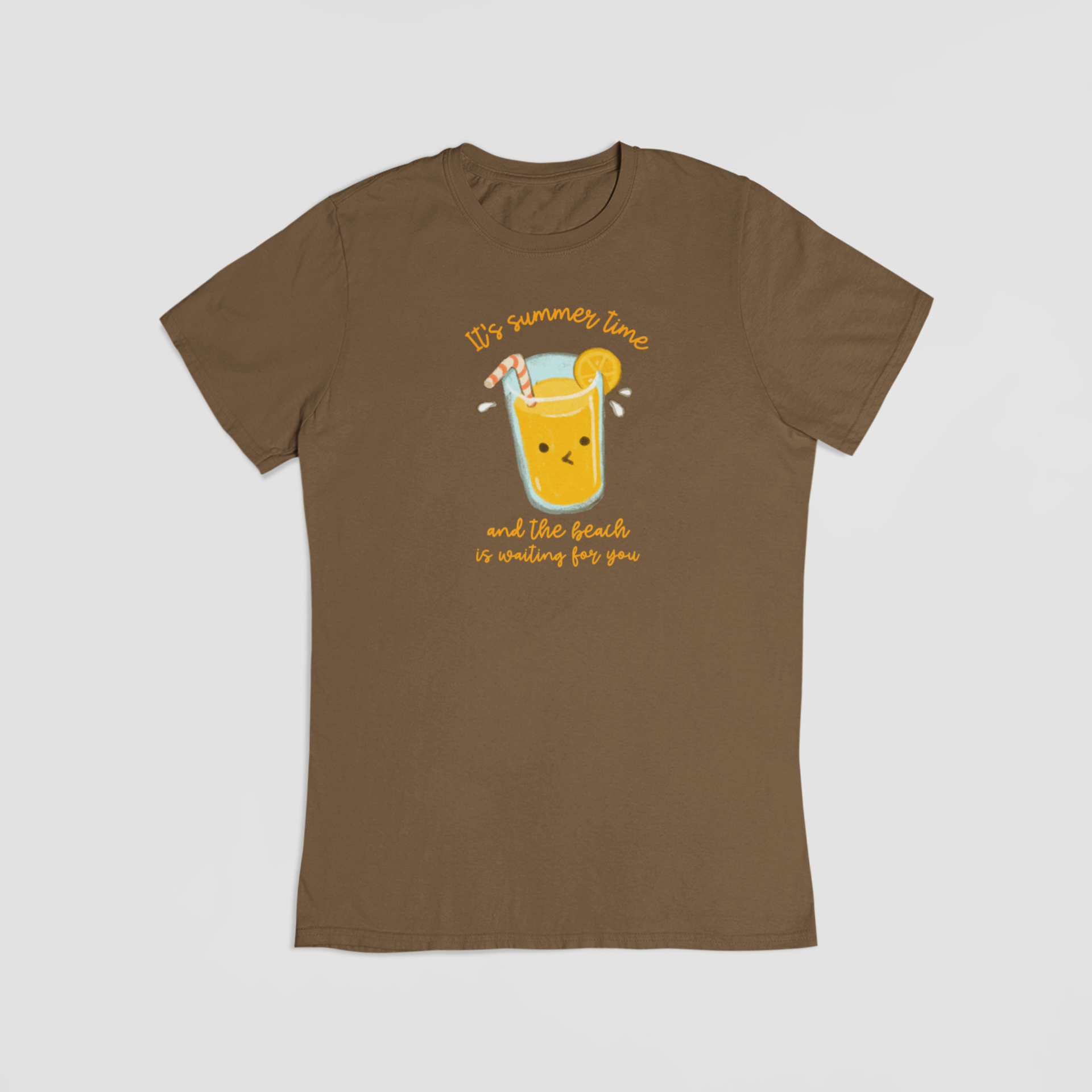 It’s summer time brun T-shirt