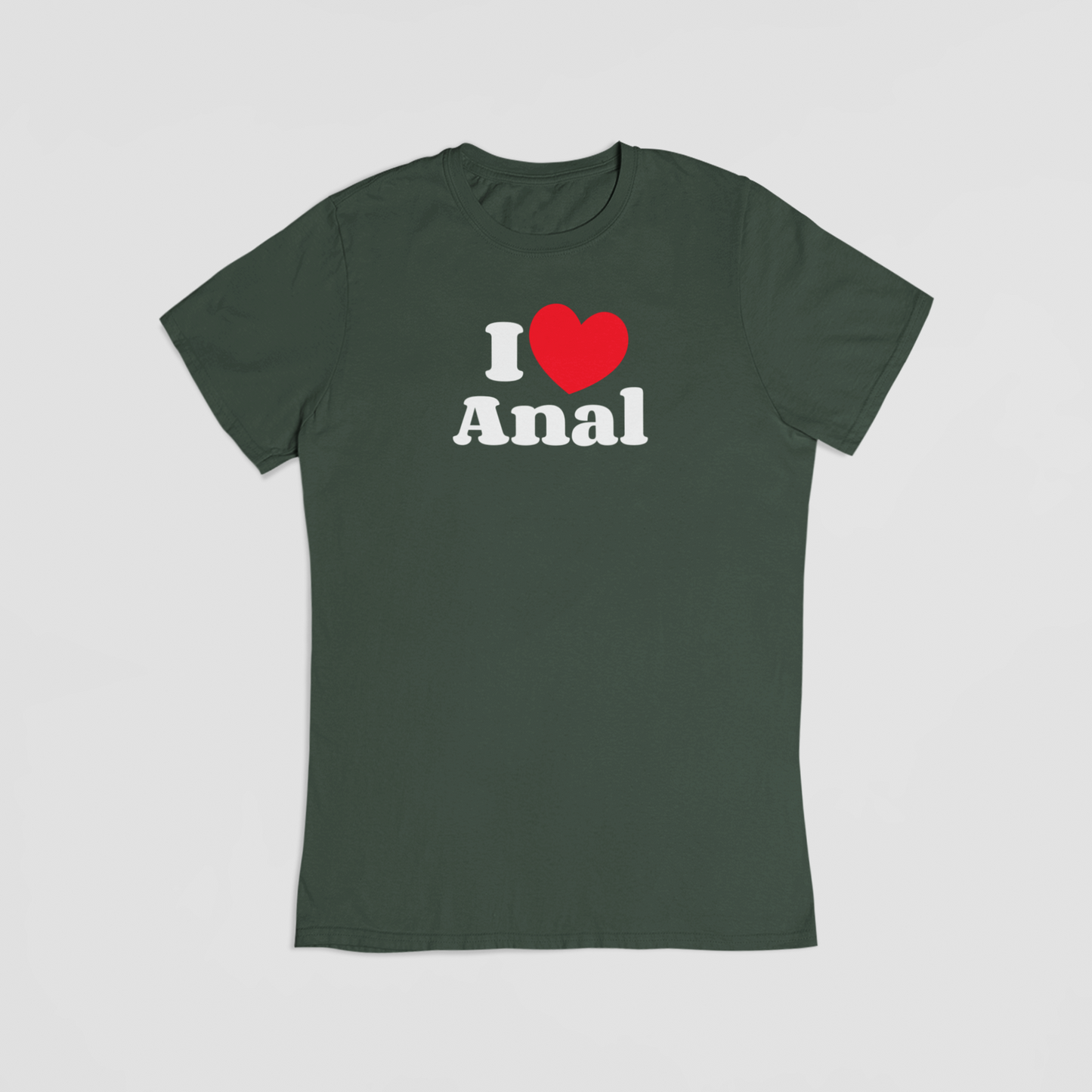 I love Anal grøn T-shirt