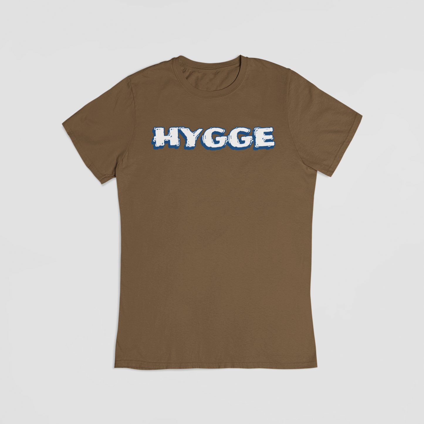 HYGGE brun T-shirt