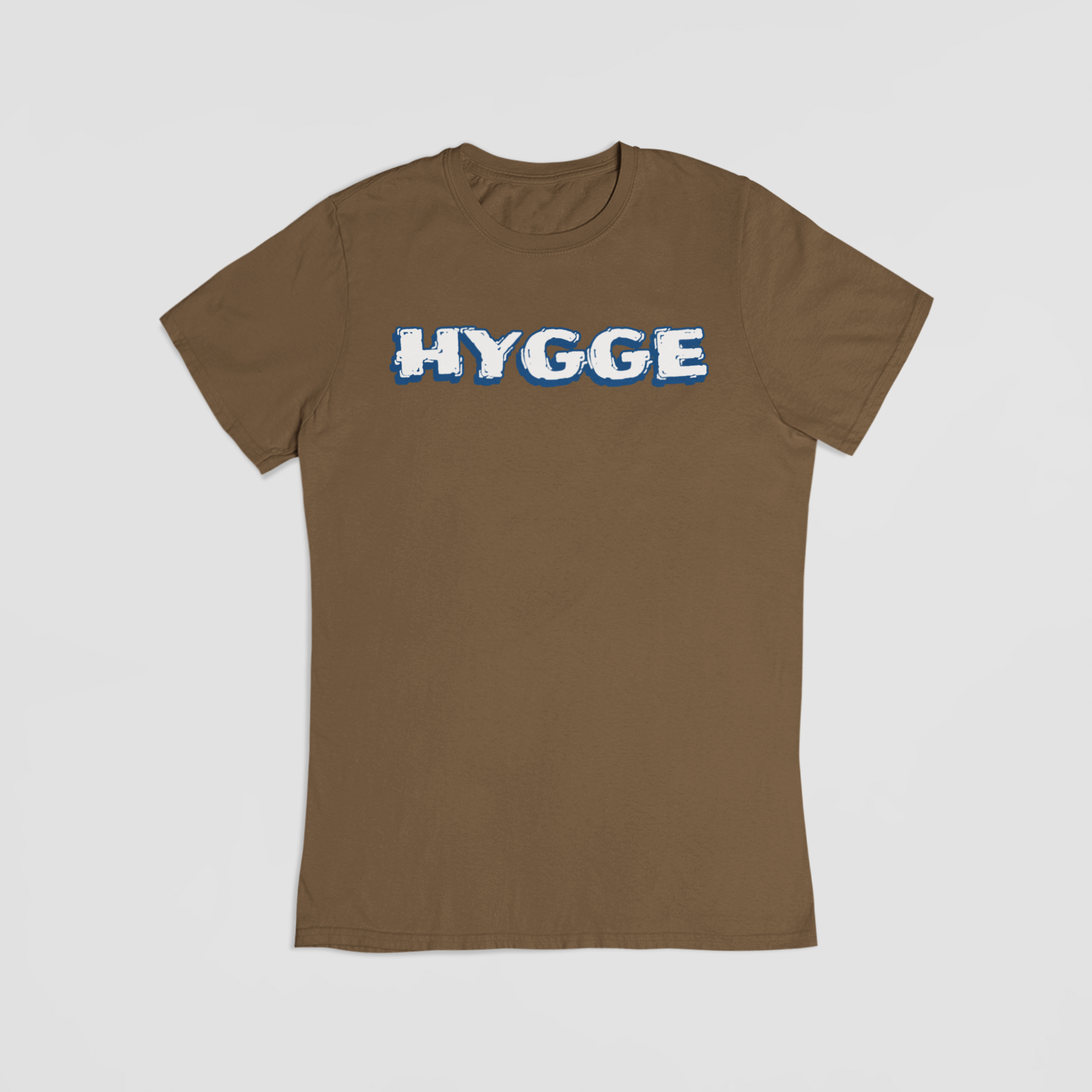 HYGGE brun T-shirt