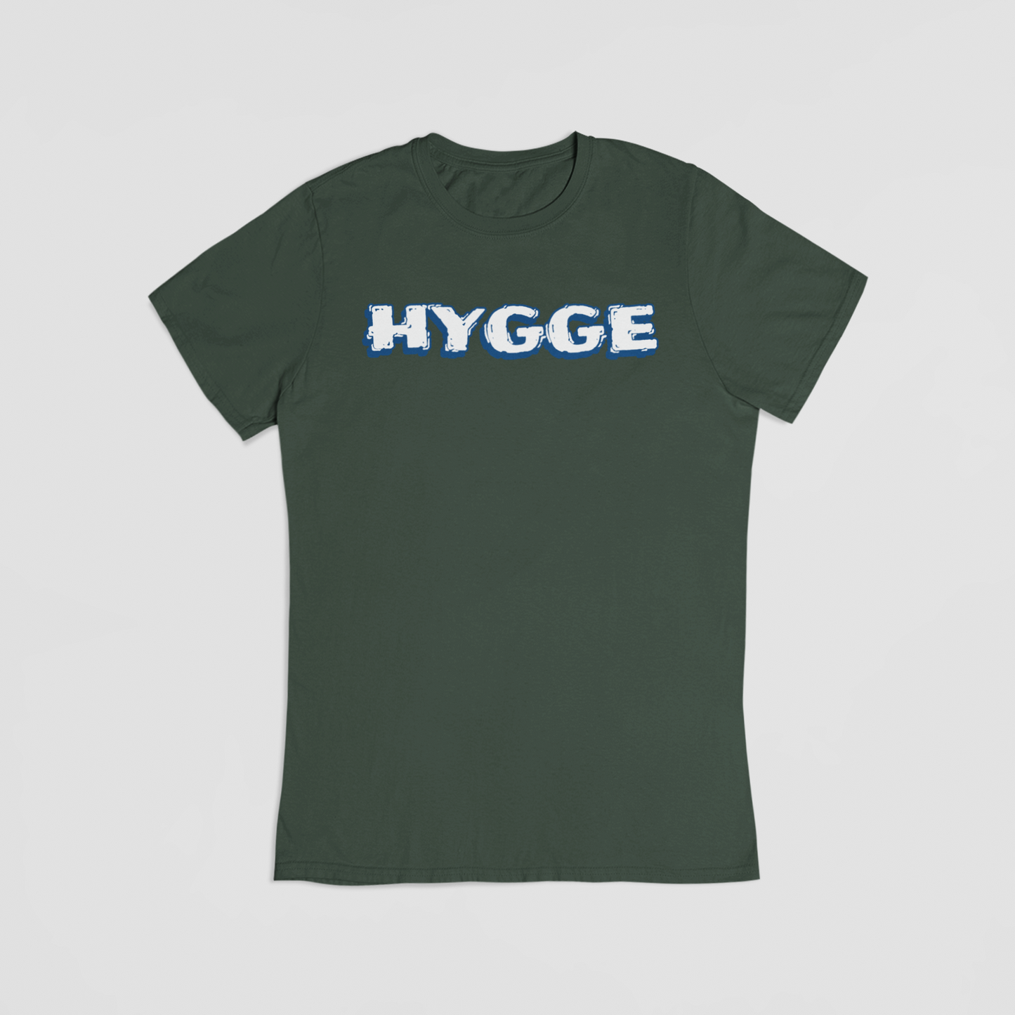 HYGGE grøn T-shirt