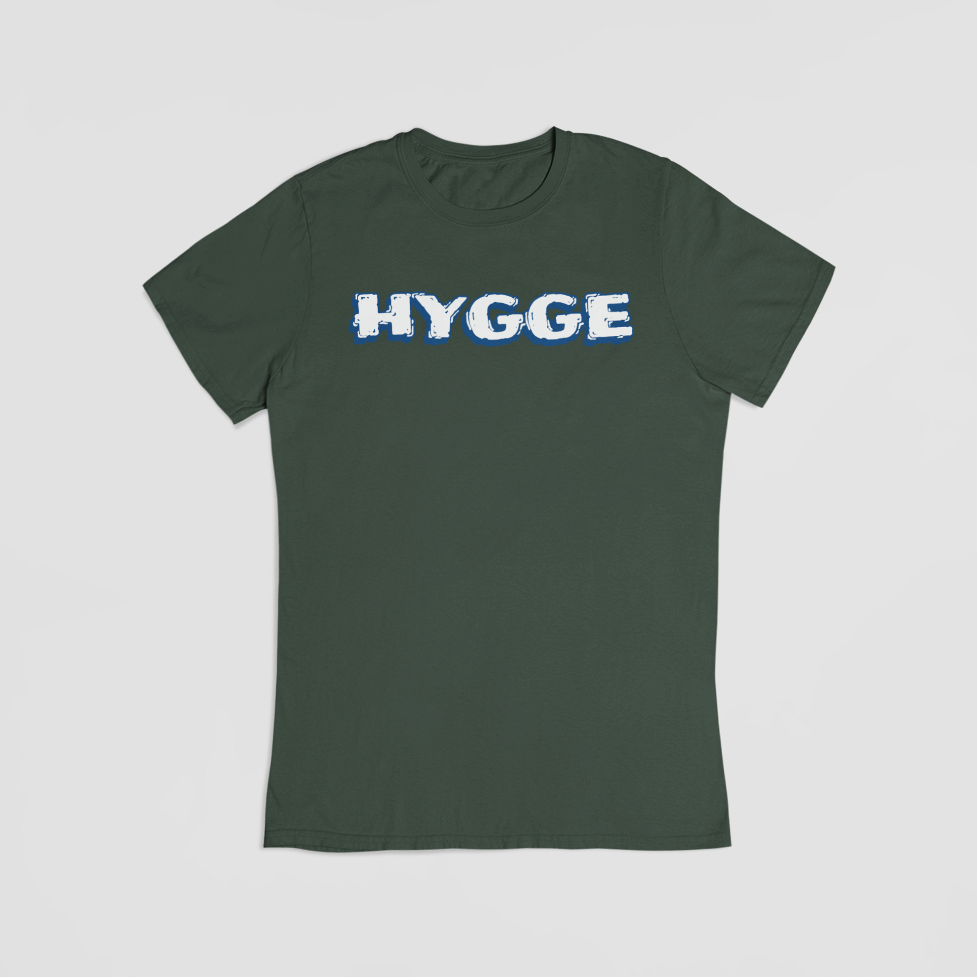 HYGGE grøn T-shirt