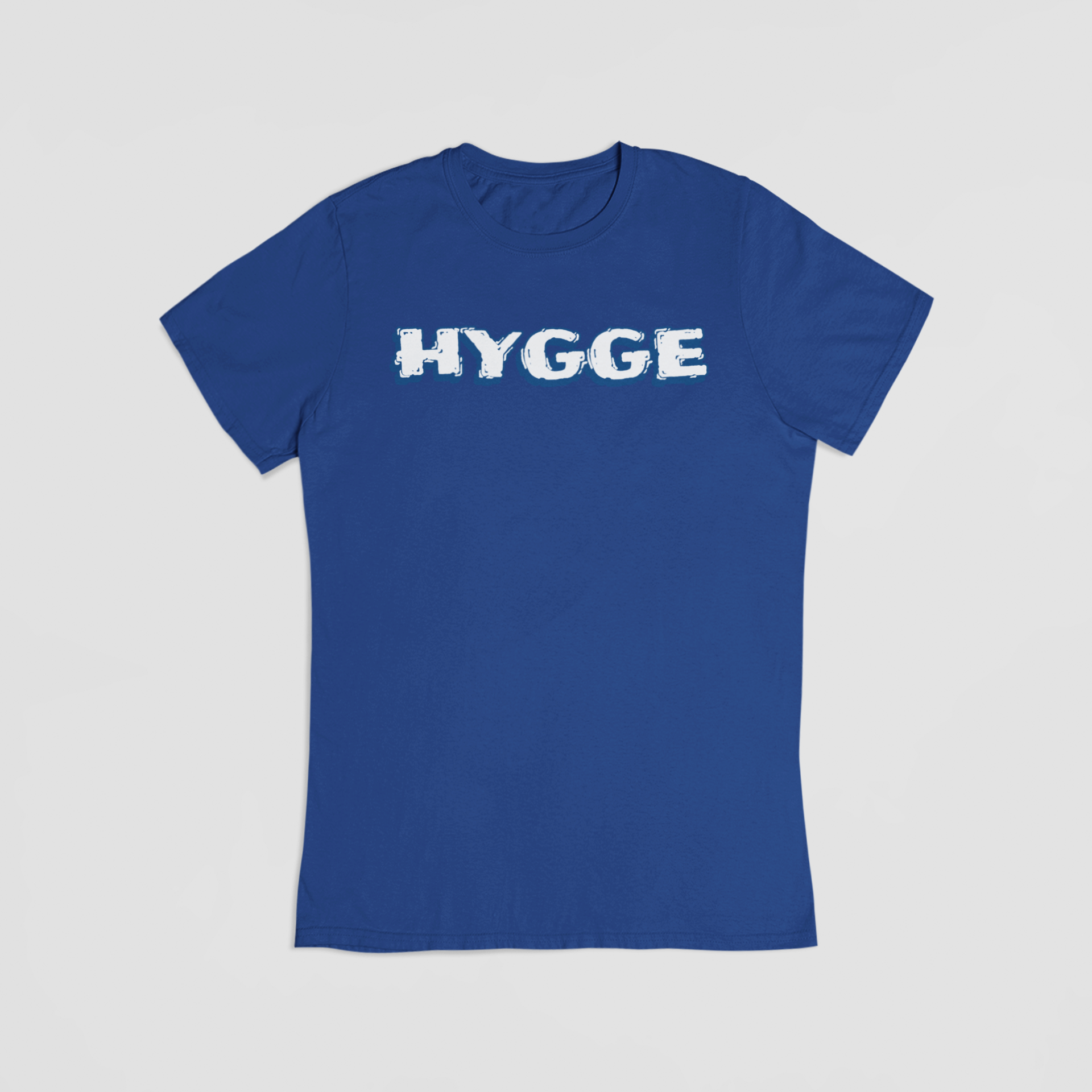 HYGGE blå T-shirt