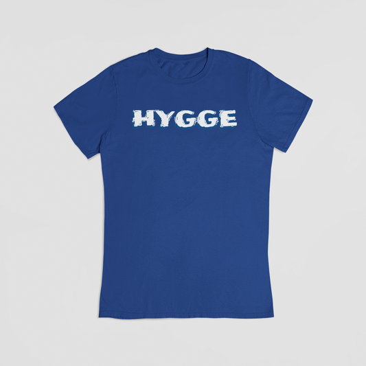 HYGGE blå T-shirt