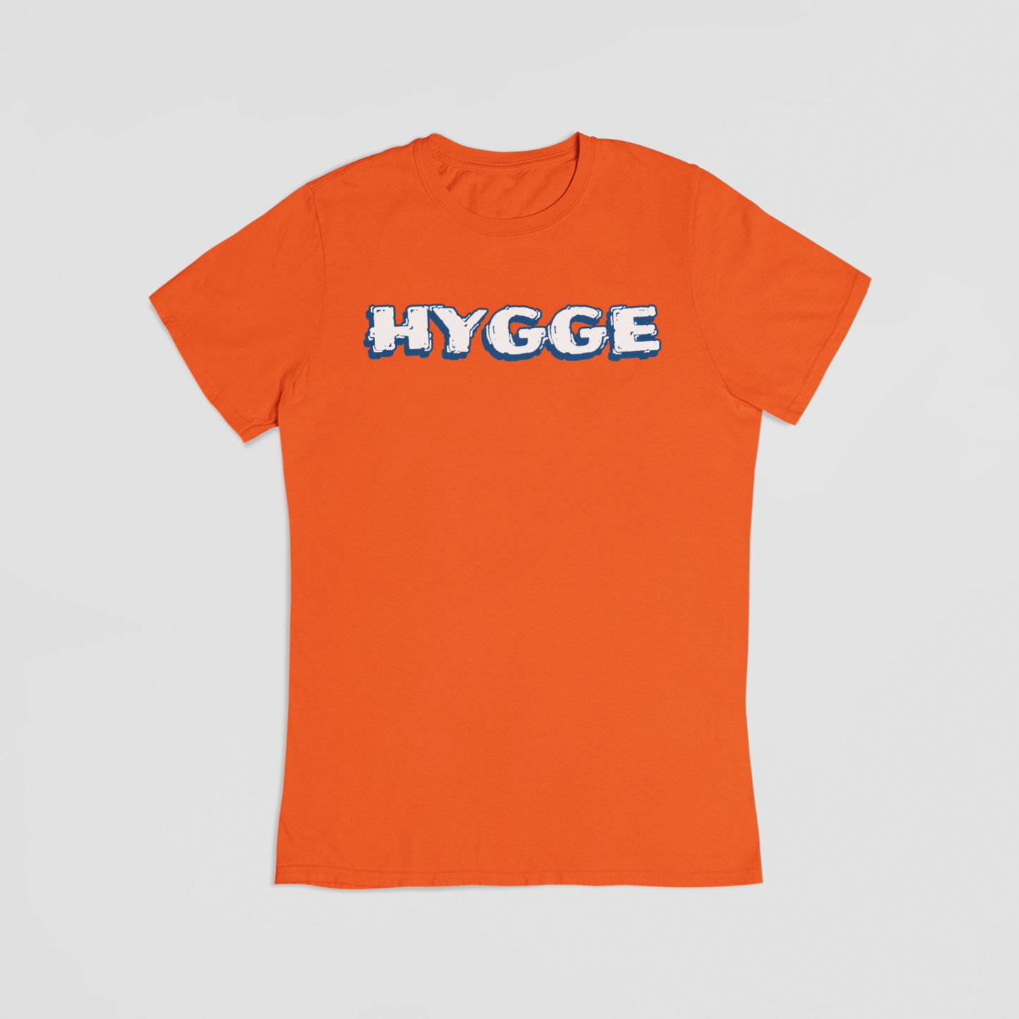 HYGGE orange T-shirt