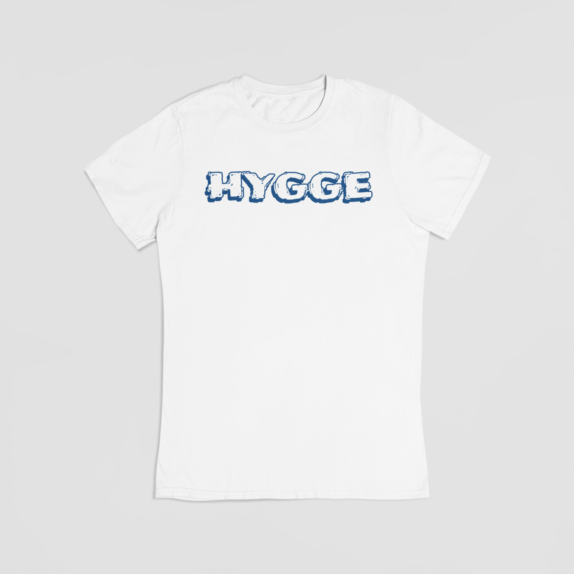 HYGGE hvid T-shirt