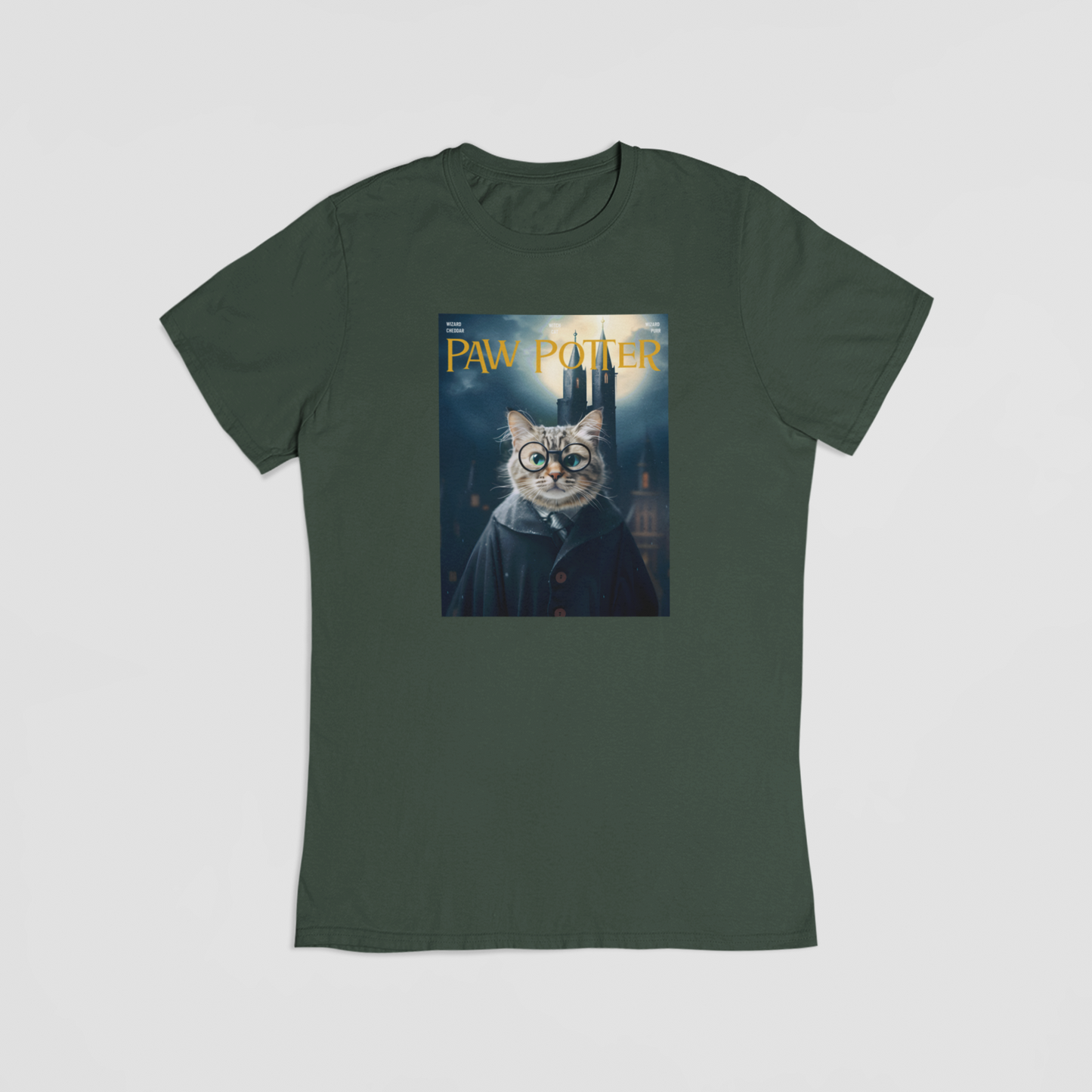 Paw potter grøn T-shirt