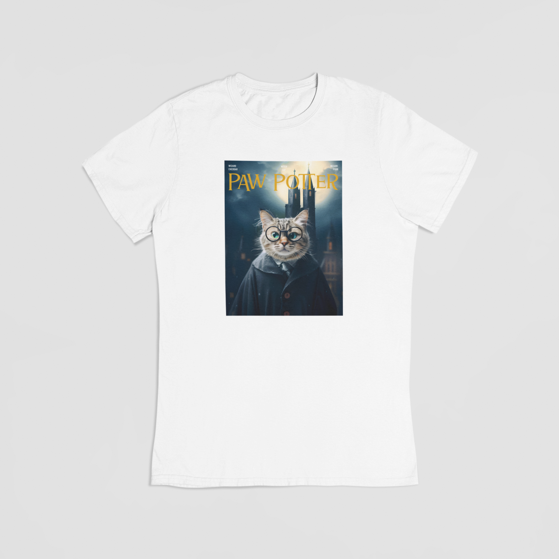 Paw potter hvid T-shirt