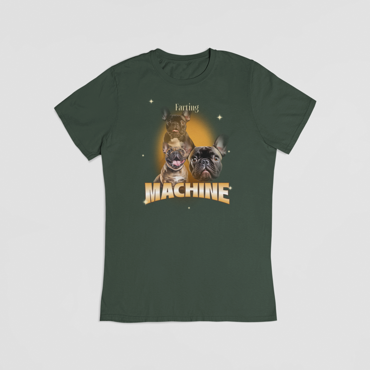 Farting machine grøn T-shirt