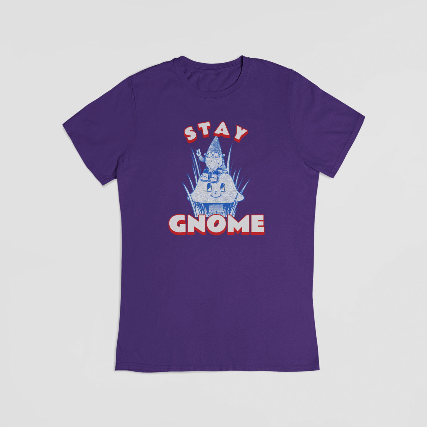 Stay gnome lilla T-shirt
