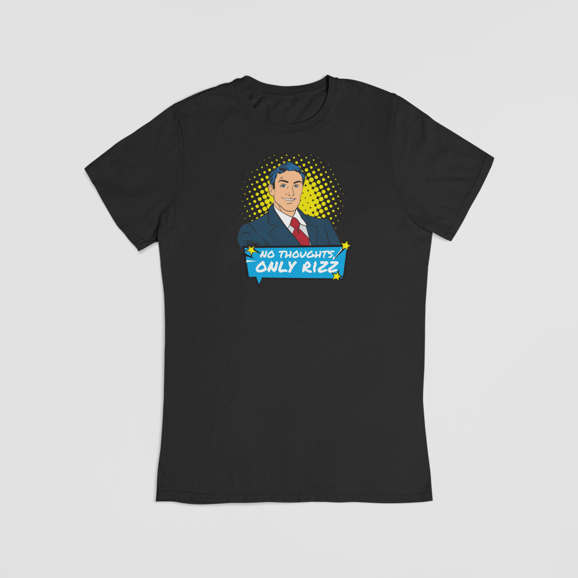 No thoughs, only rizz sort T-shirt