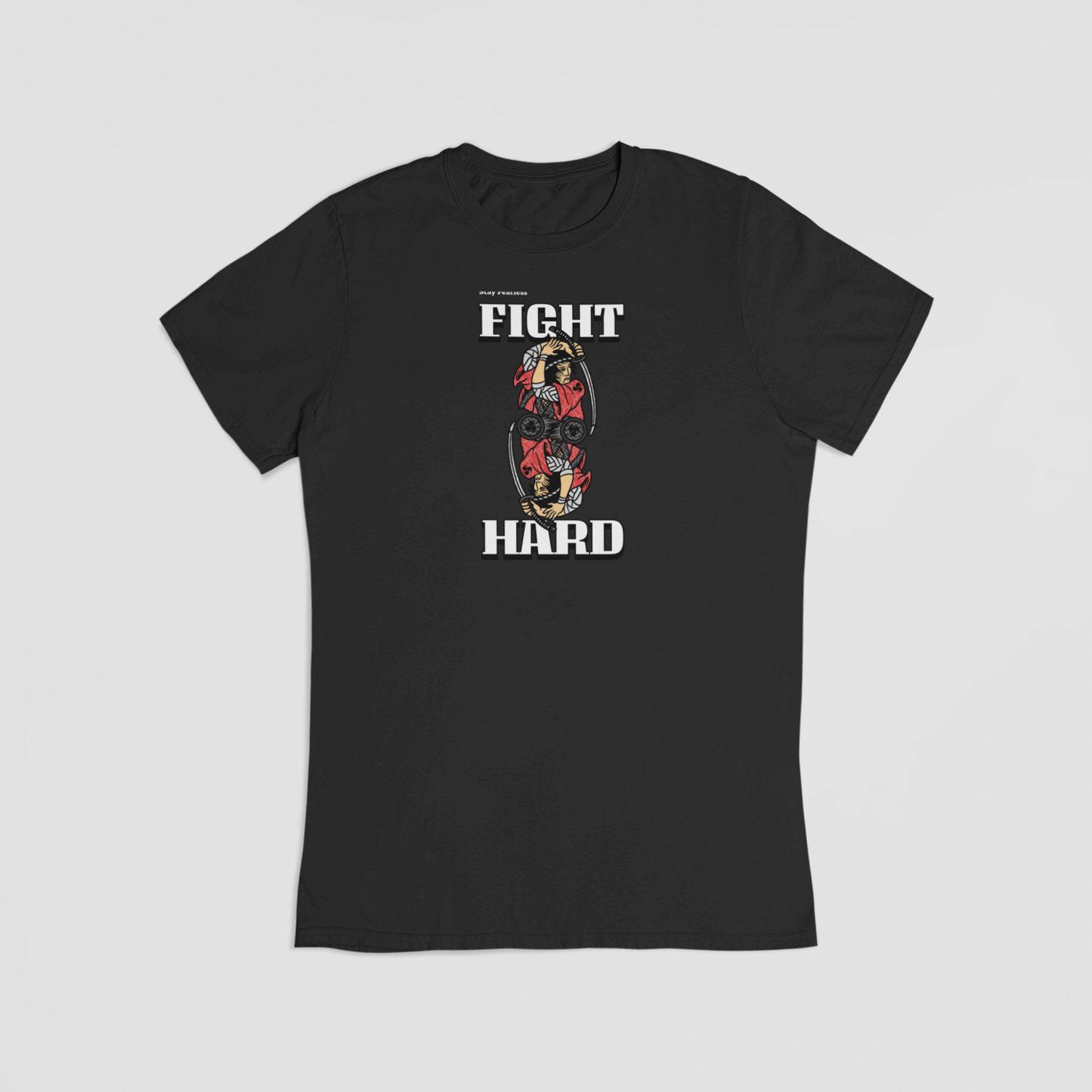 Fight hard sort T-shirt