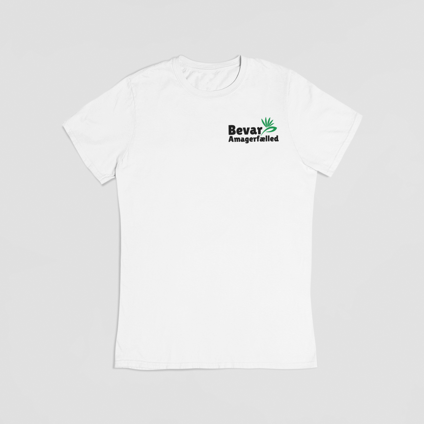 Bevar amager fælled hvid T-shirt 