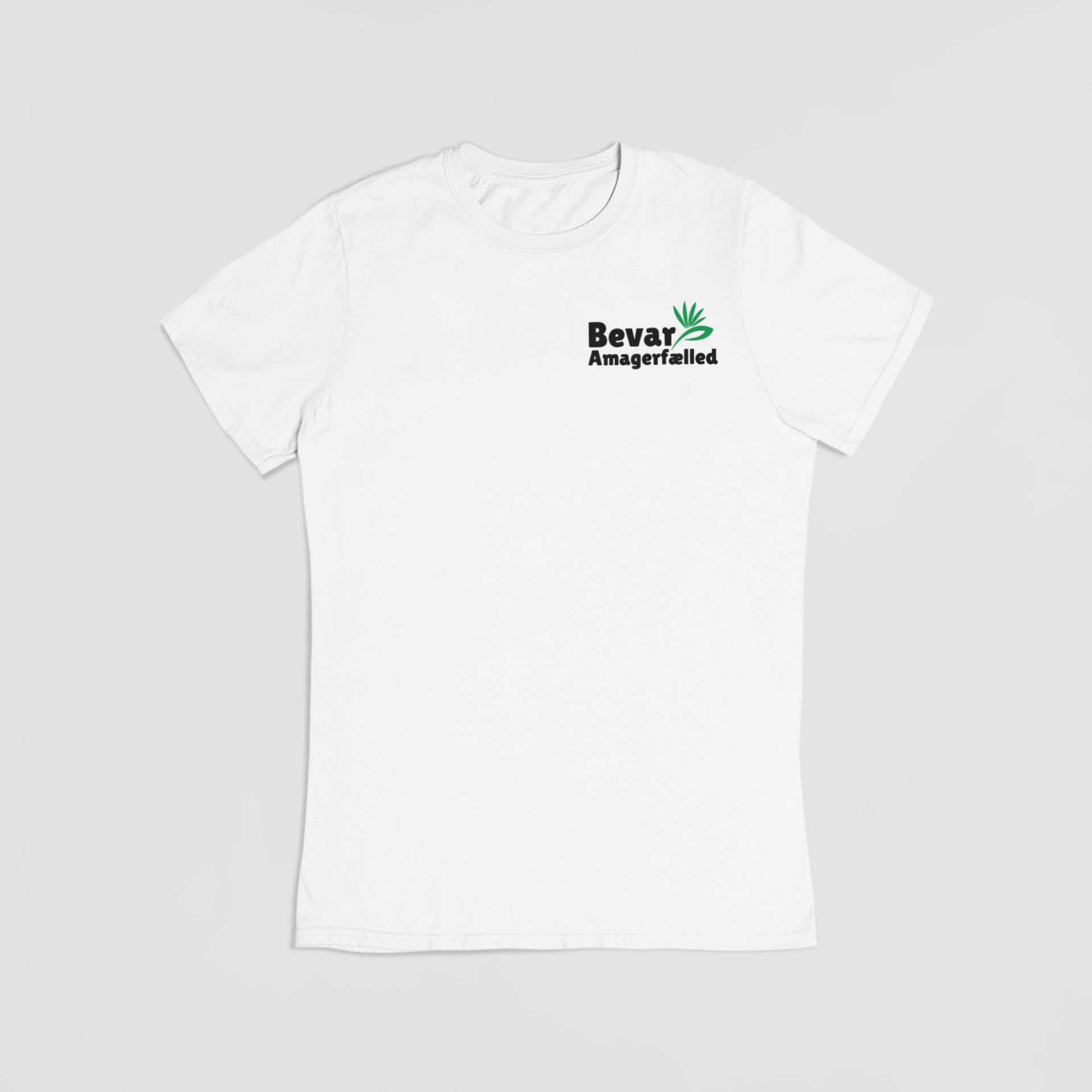 Bevar amager fælled hvid T-shirt 