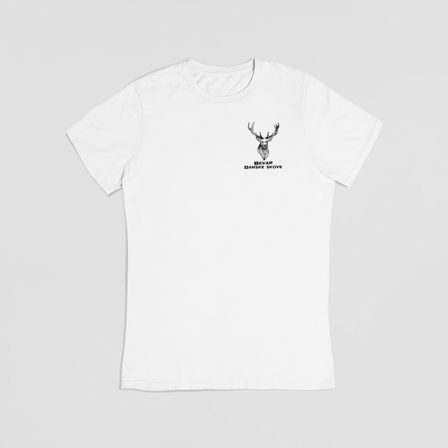 Bevar danske skove hvid T-shirt