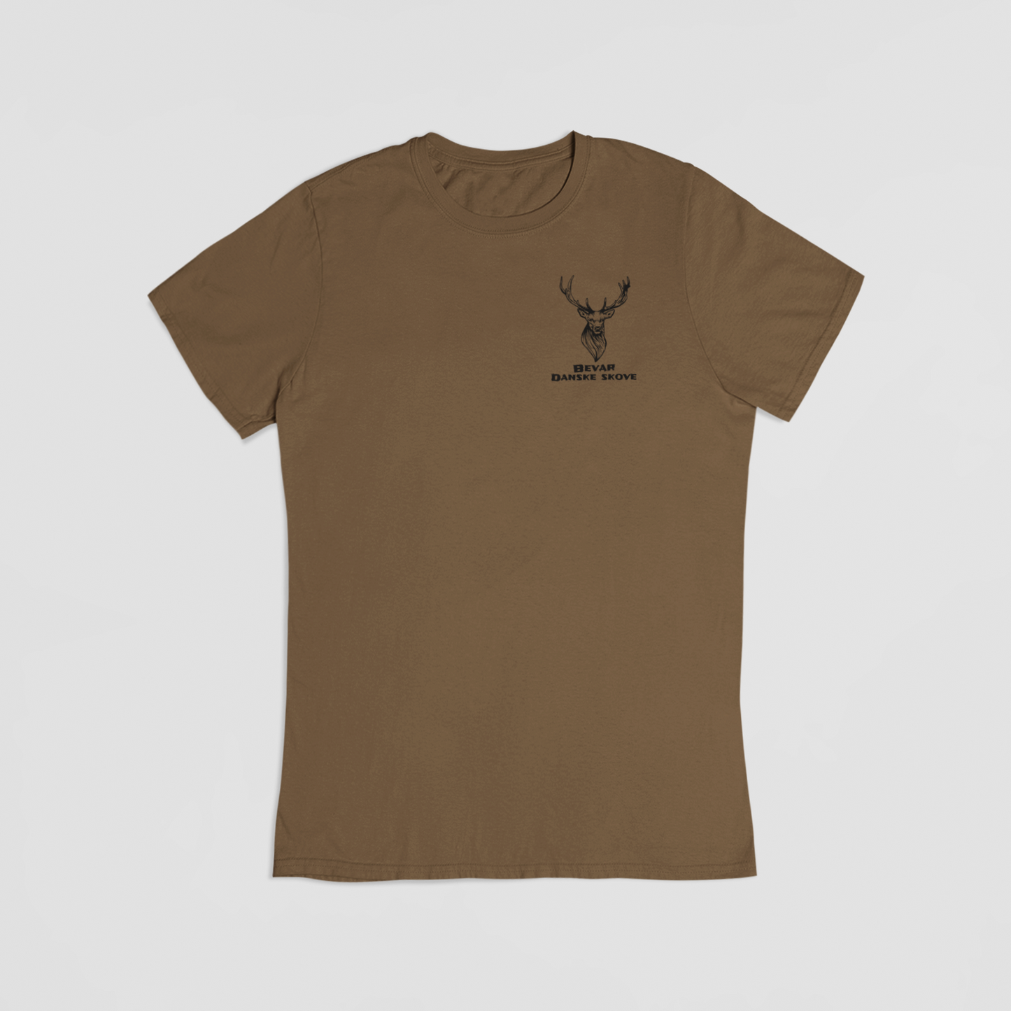 Bevar danske skove brun T-shirt