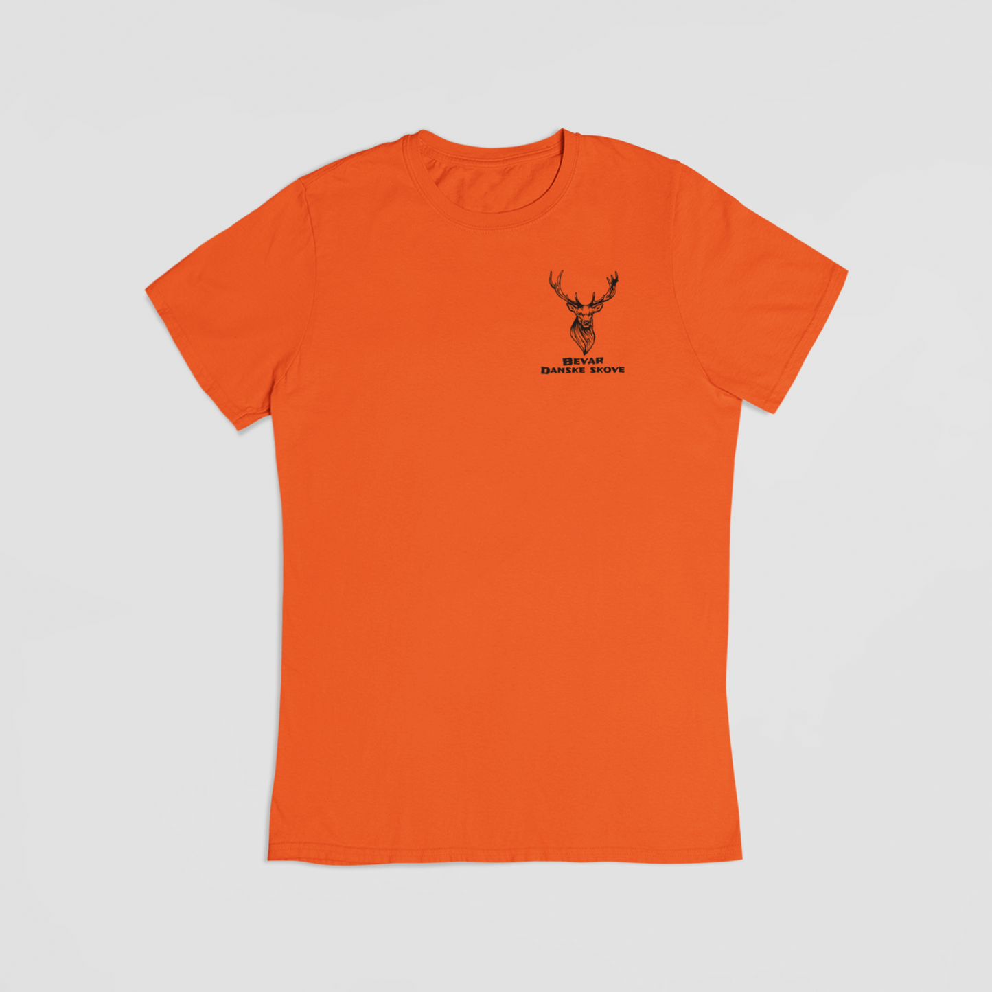 Bevar danske skove orange T-shirt