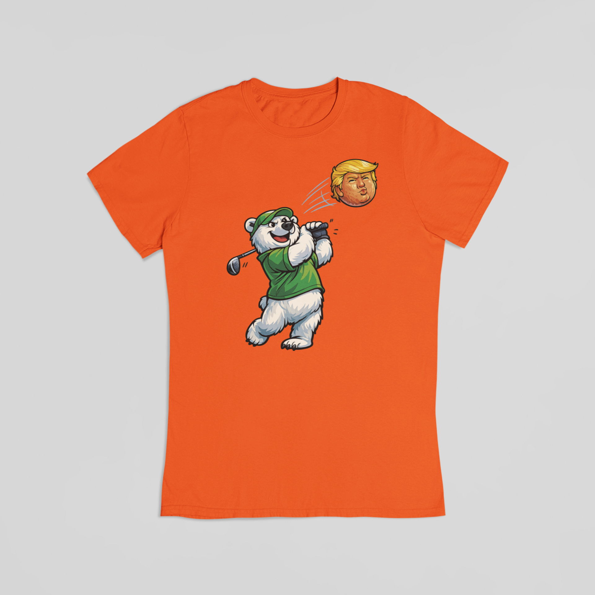 Golf Trump - T-shirt - Coolshirts.dk