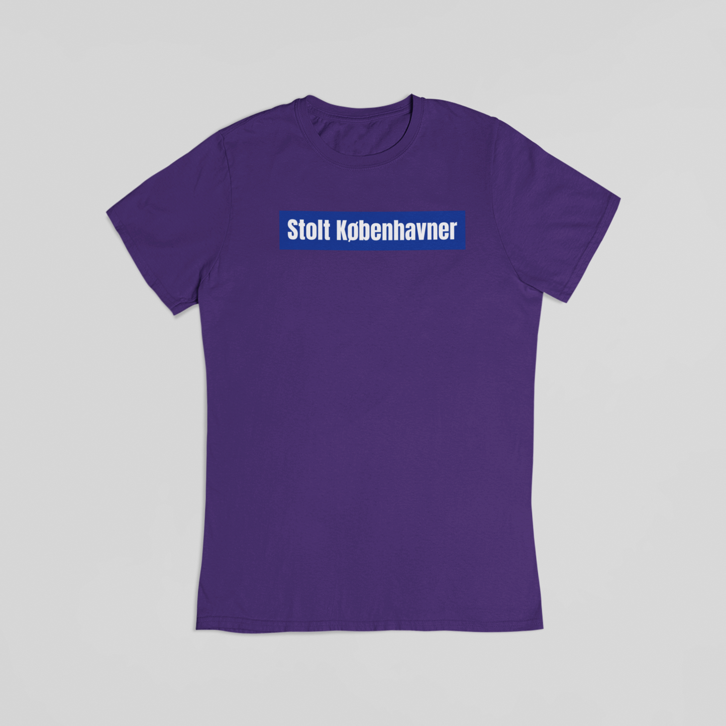 Stolt Københavner lilla T-shirt