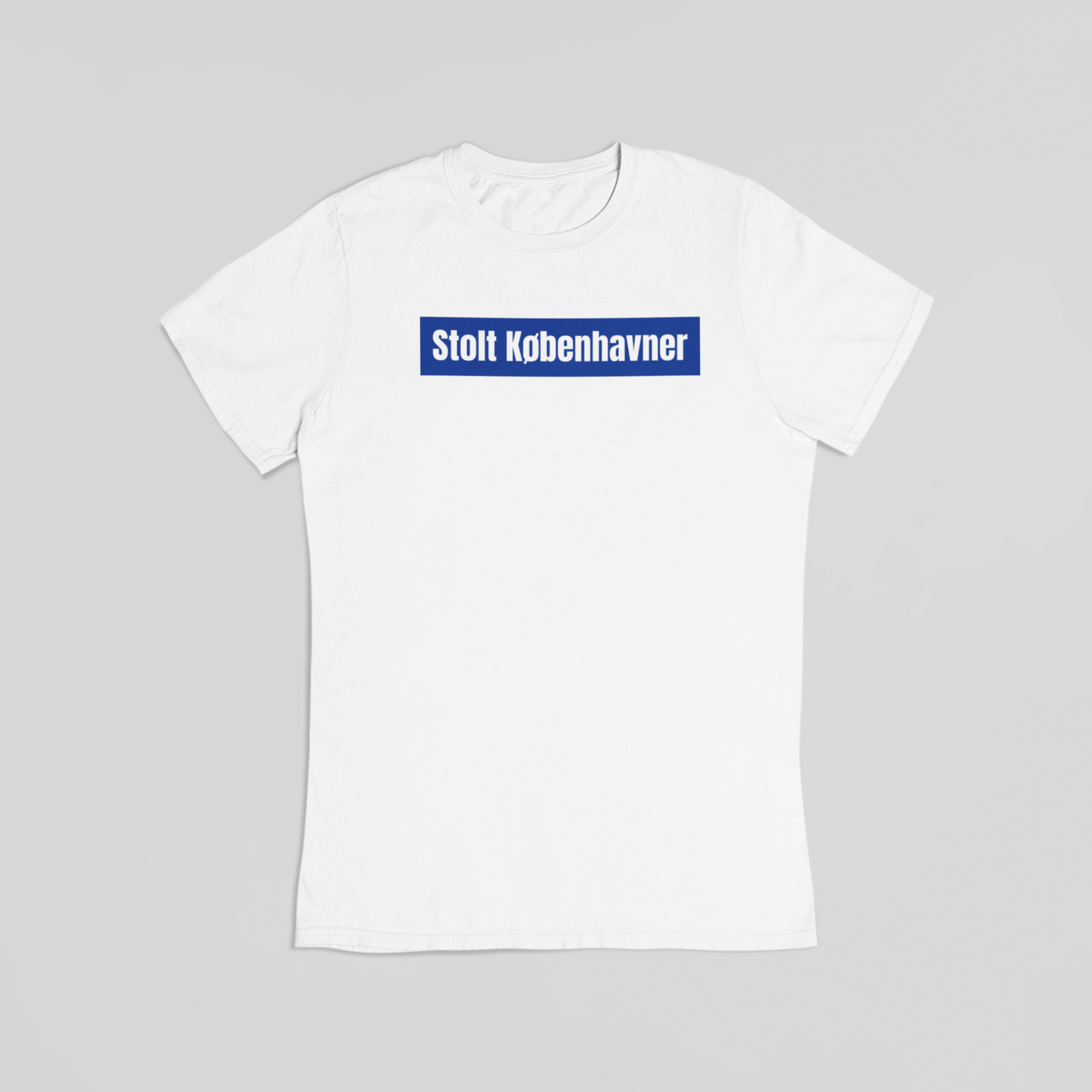 Stolt Københavner hvid T-shirt
