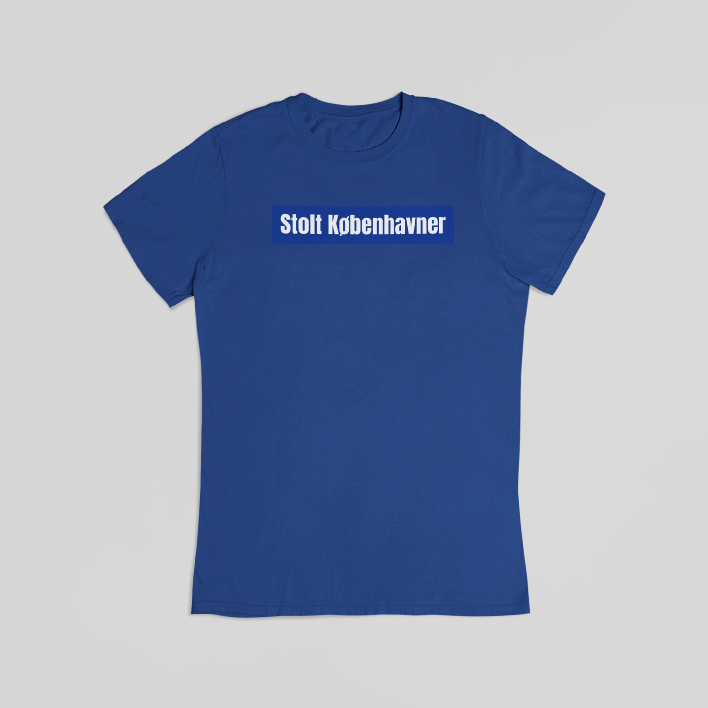 Stolt Københavner blå T-shirt