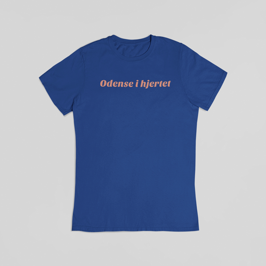Odense i hjertet blå T-shirt