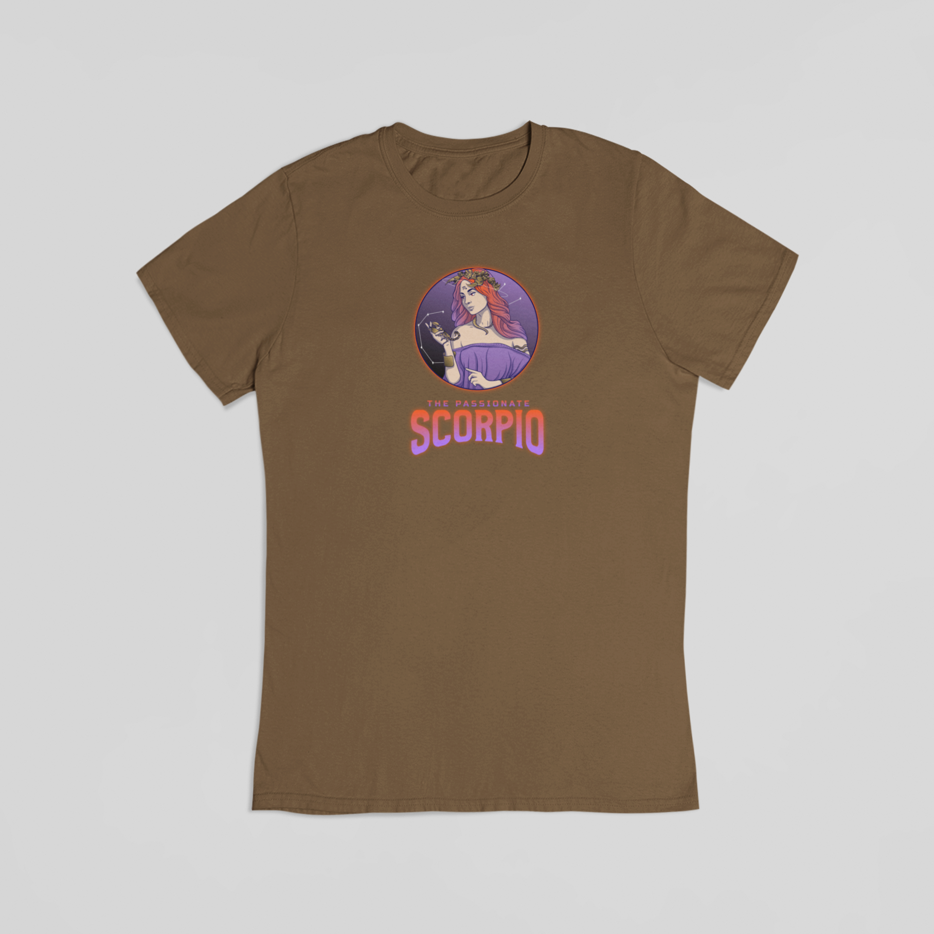 Scorpio brun T-shirt