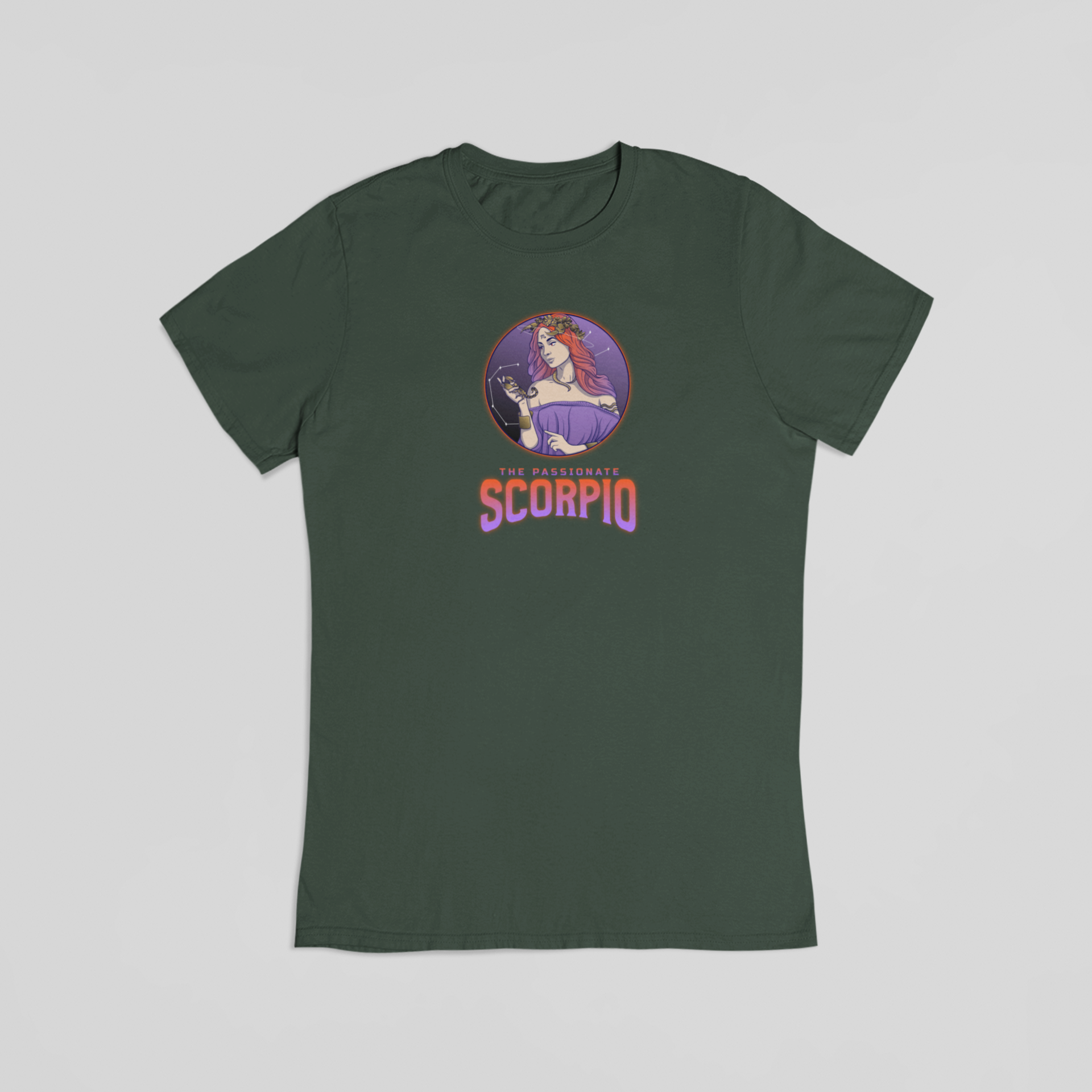 Scorpio grøn T-shirt