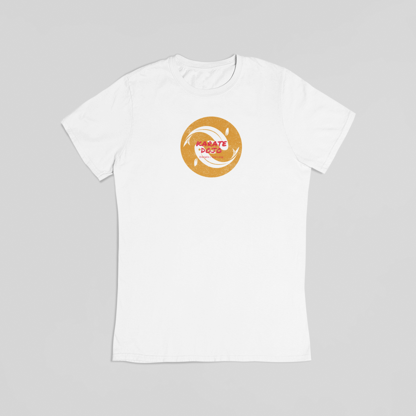 Karate dojo hvid T-shirt