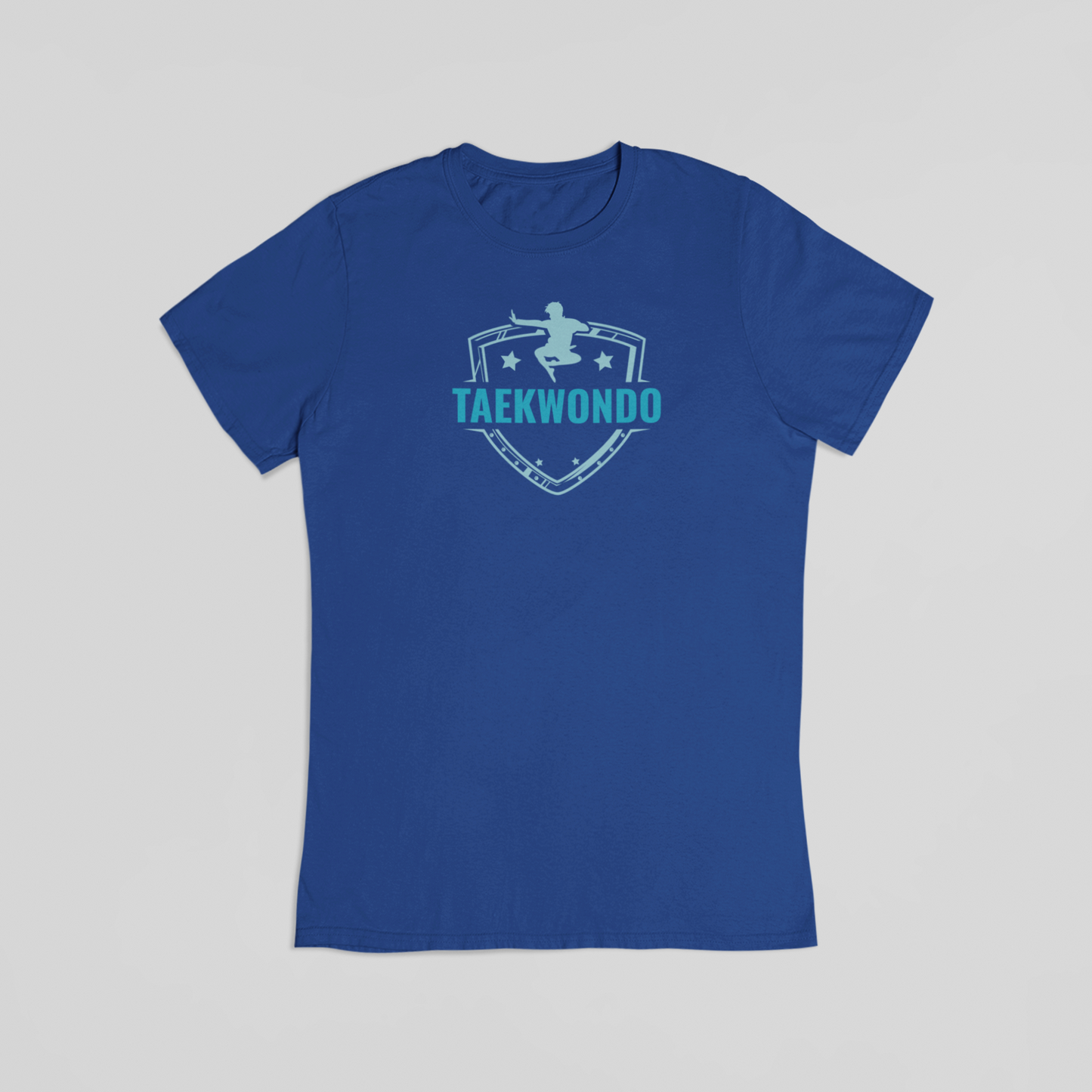 Taekwondo blå T-shirt