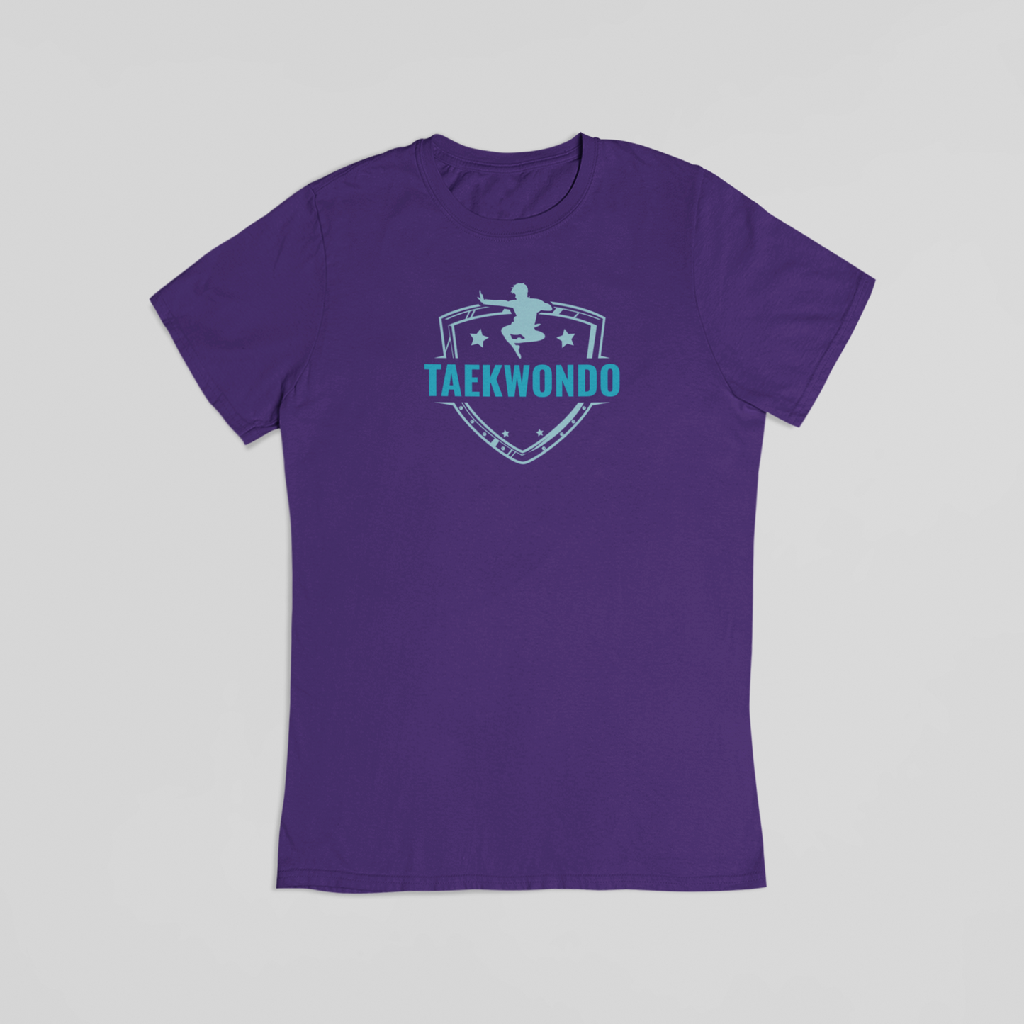 Taekwondo lilla T-shirt