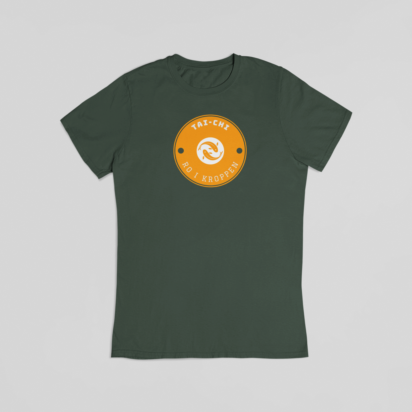 tai chi grøn T-shirt