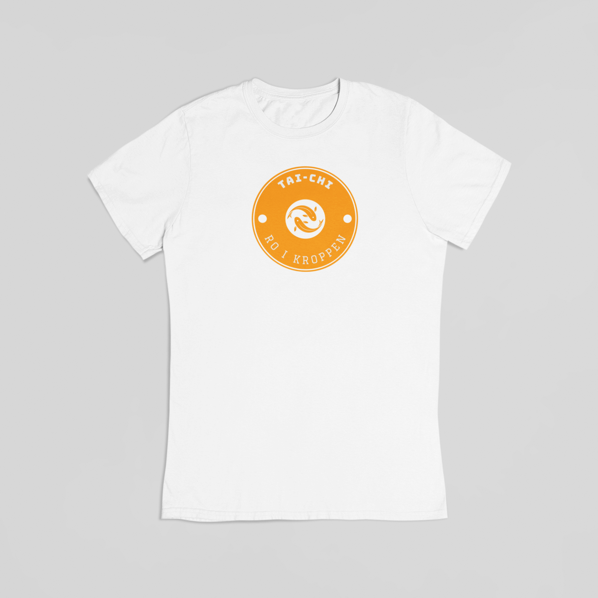 tai chi hvid T-shirt