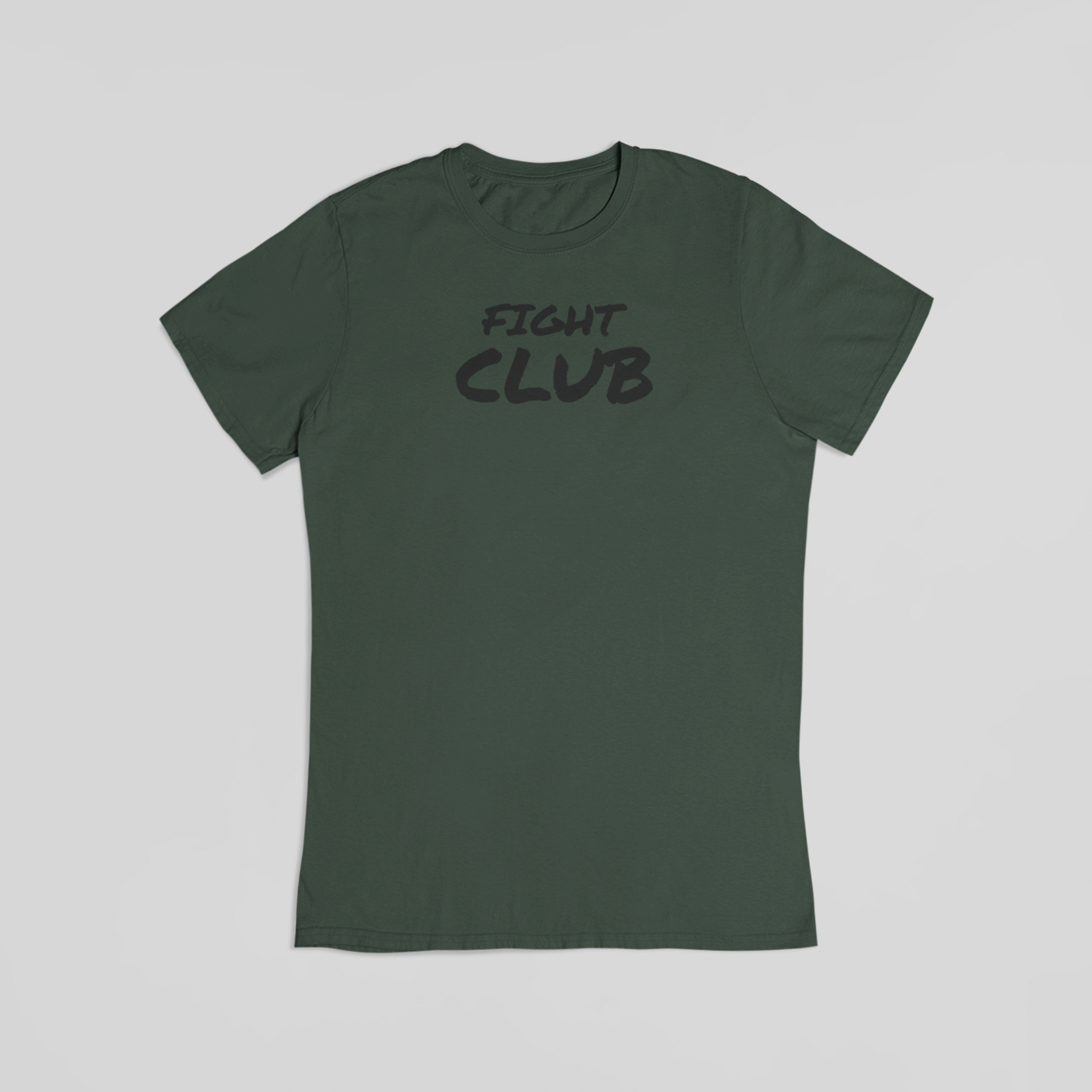 Fight club grøn T-shirt