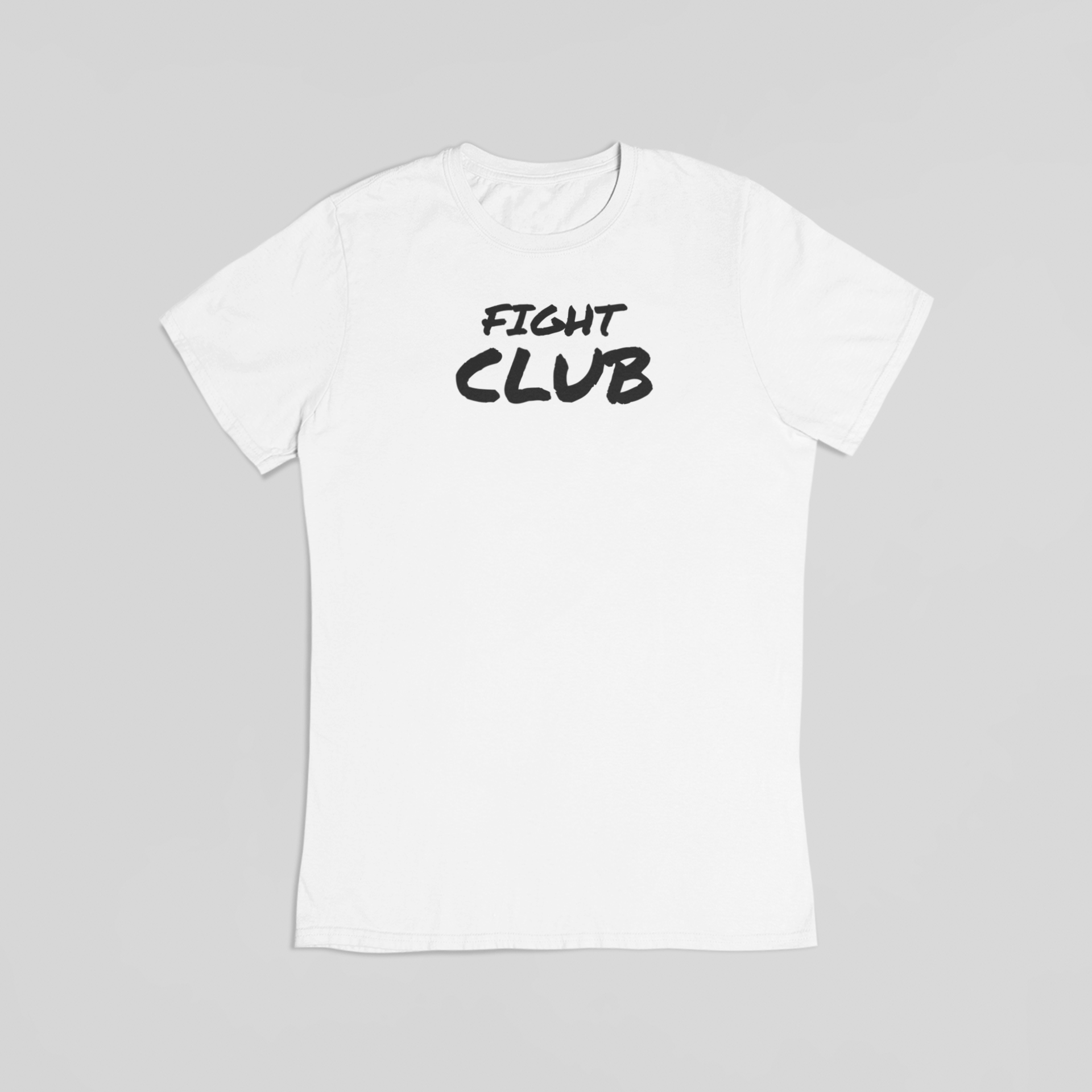 Fight club hvid T-shirt