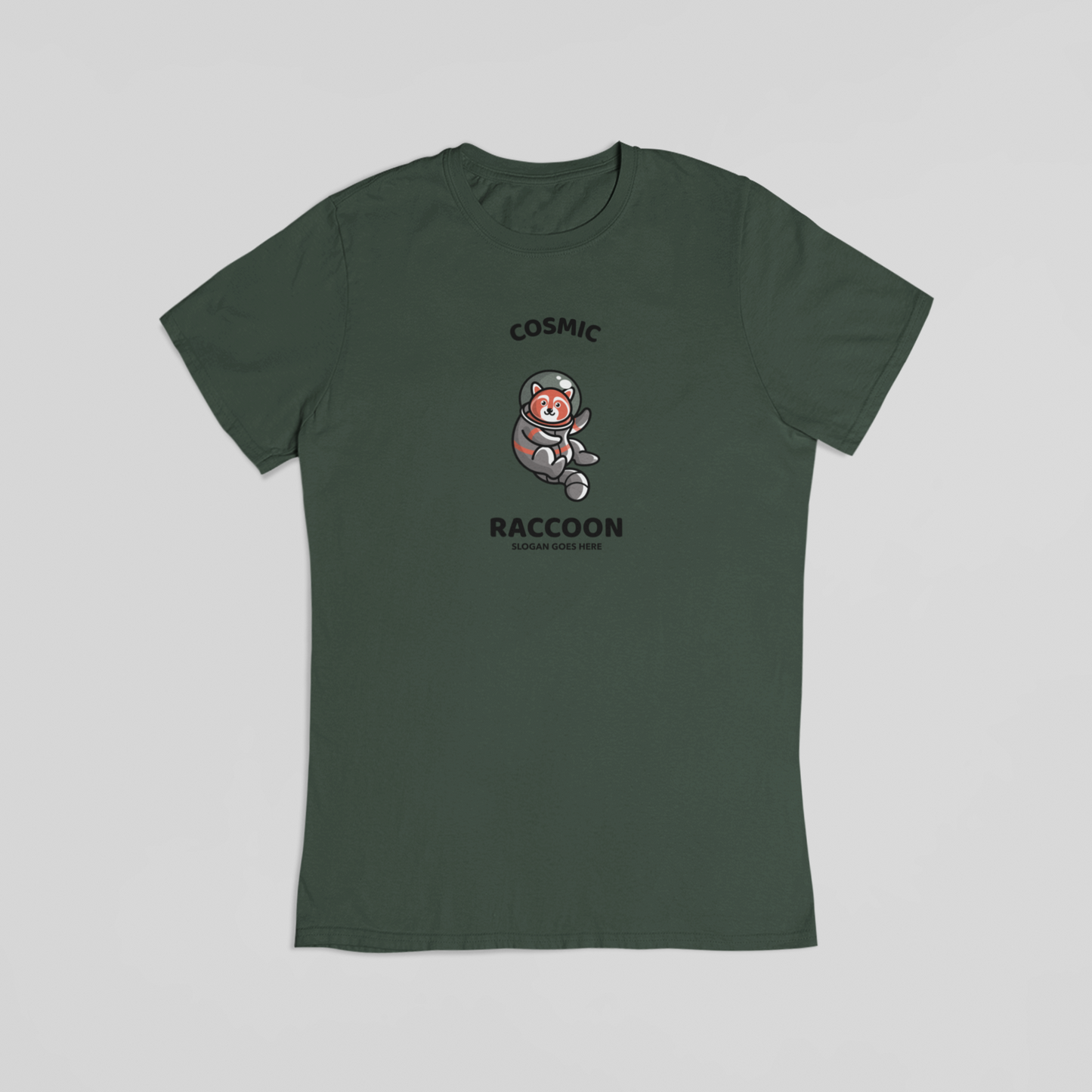 Cosmic raccoon T-shirt