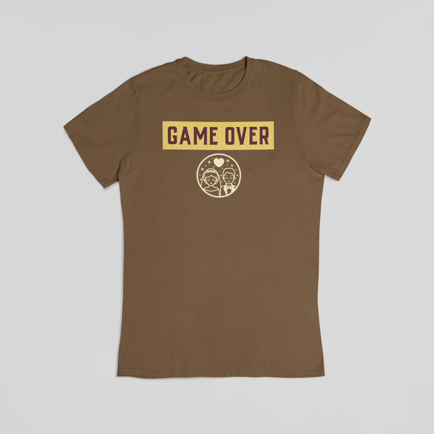 Game over brun T-shirt