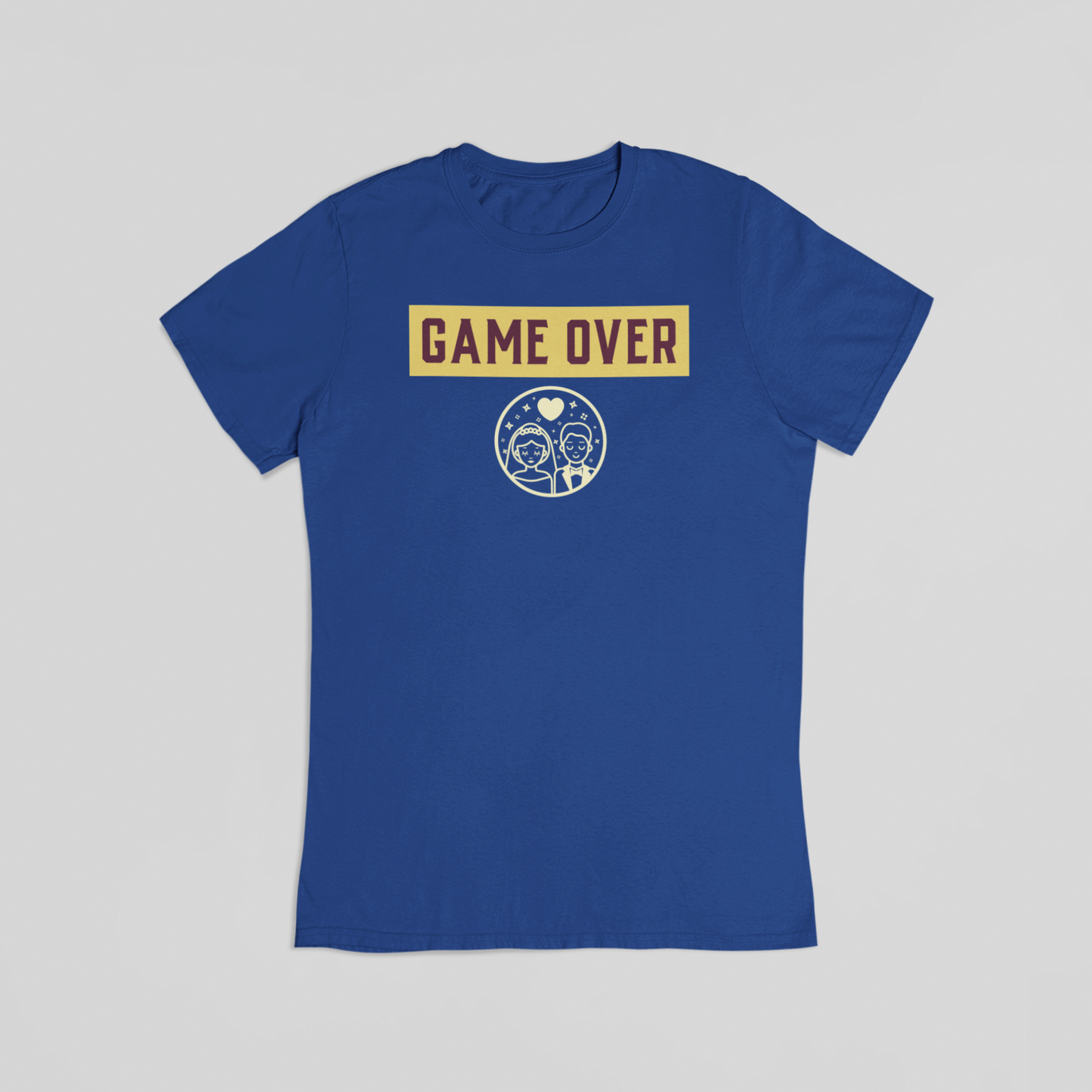 Game over blå T-shirt