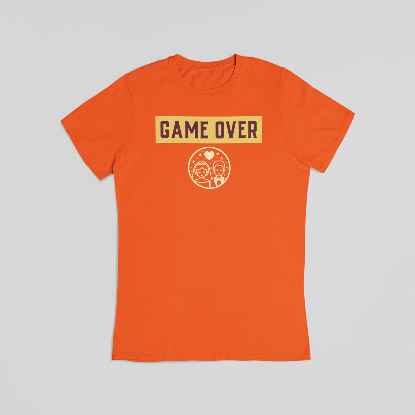 Game over orange T-shirt