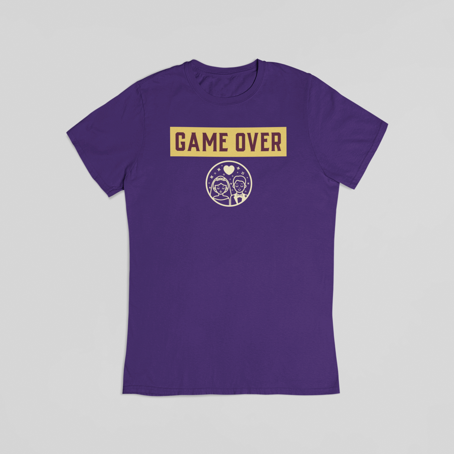 Game over lilla T-shirt