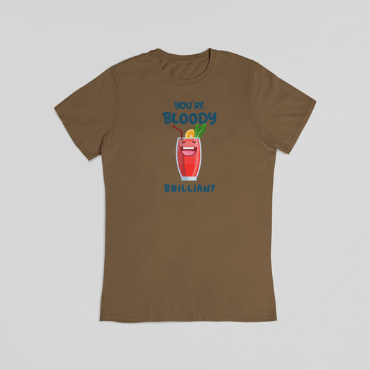 Bloody Mary brun T-shirt