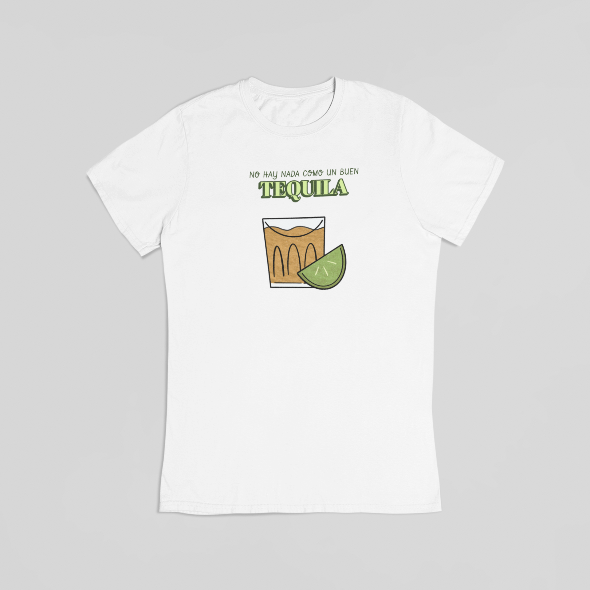 Tequila hvid T-shirt