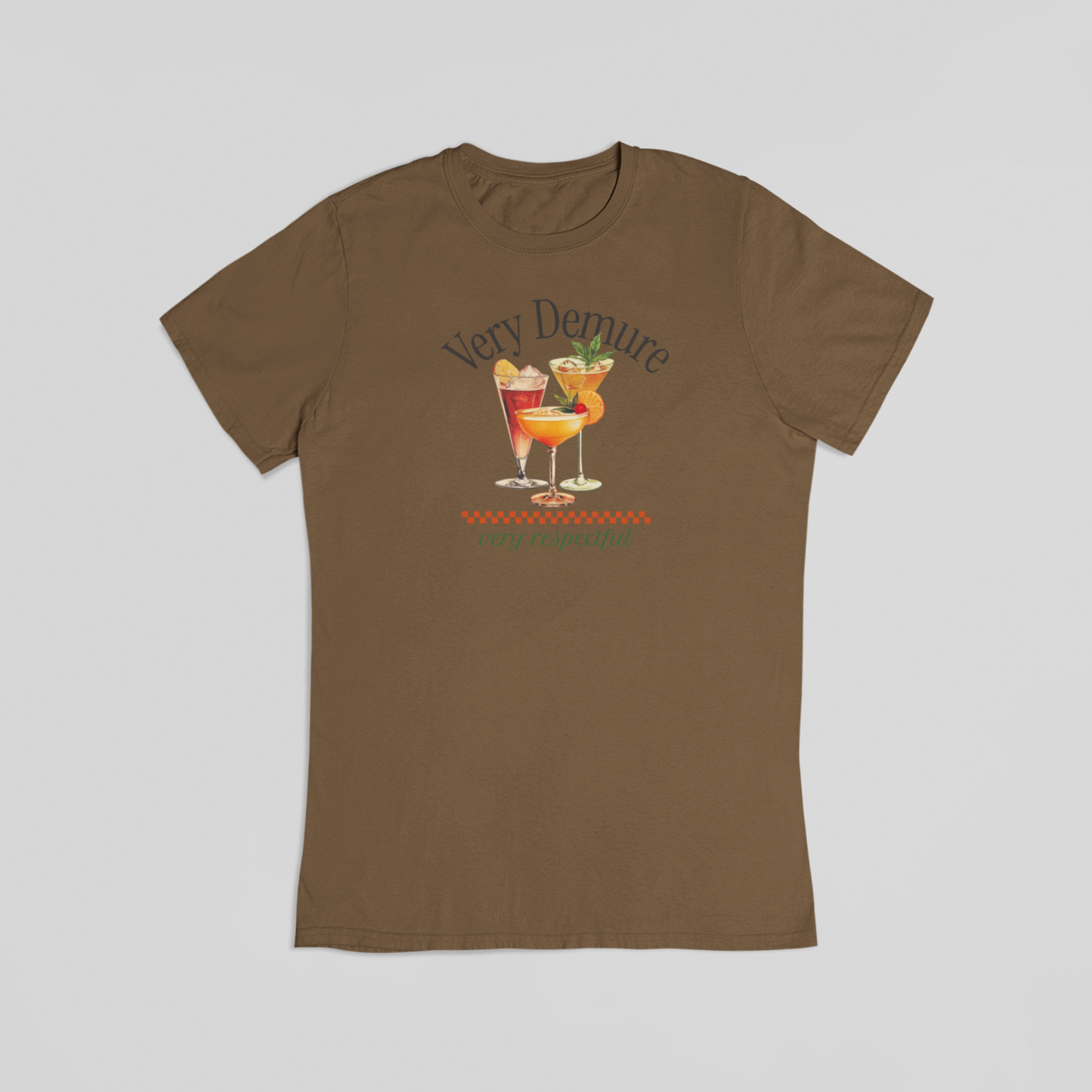 Very demure brun T-shirt