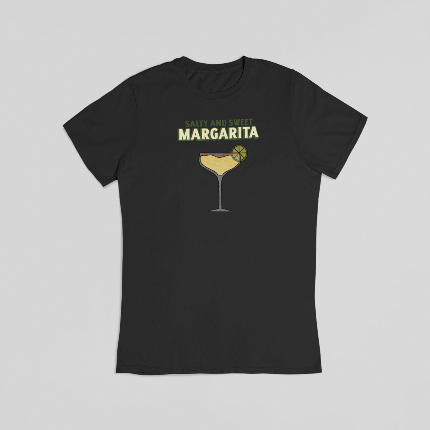 Margarita sort T-shirt