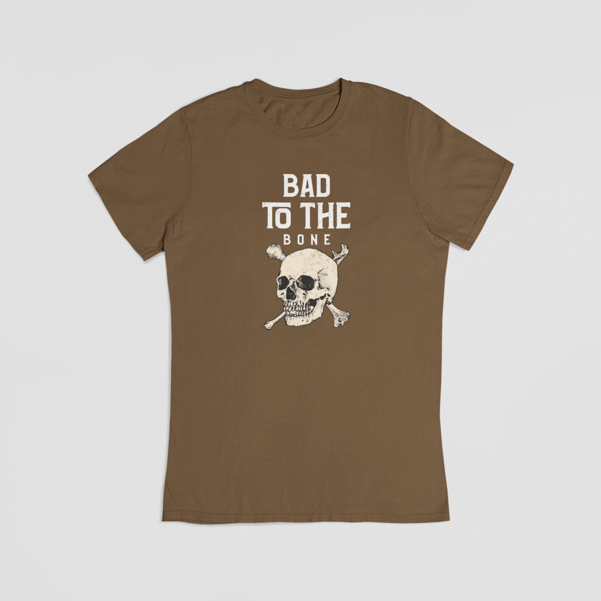 Kranie T-shirt brun