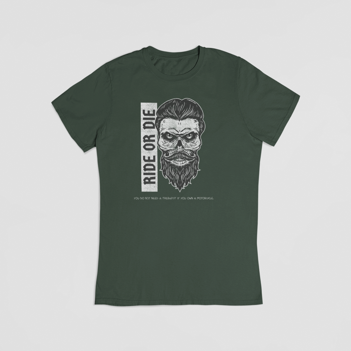 Ride or Die – Motorcykel t-shirt
